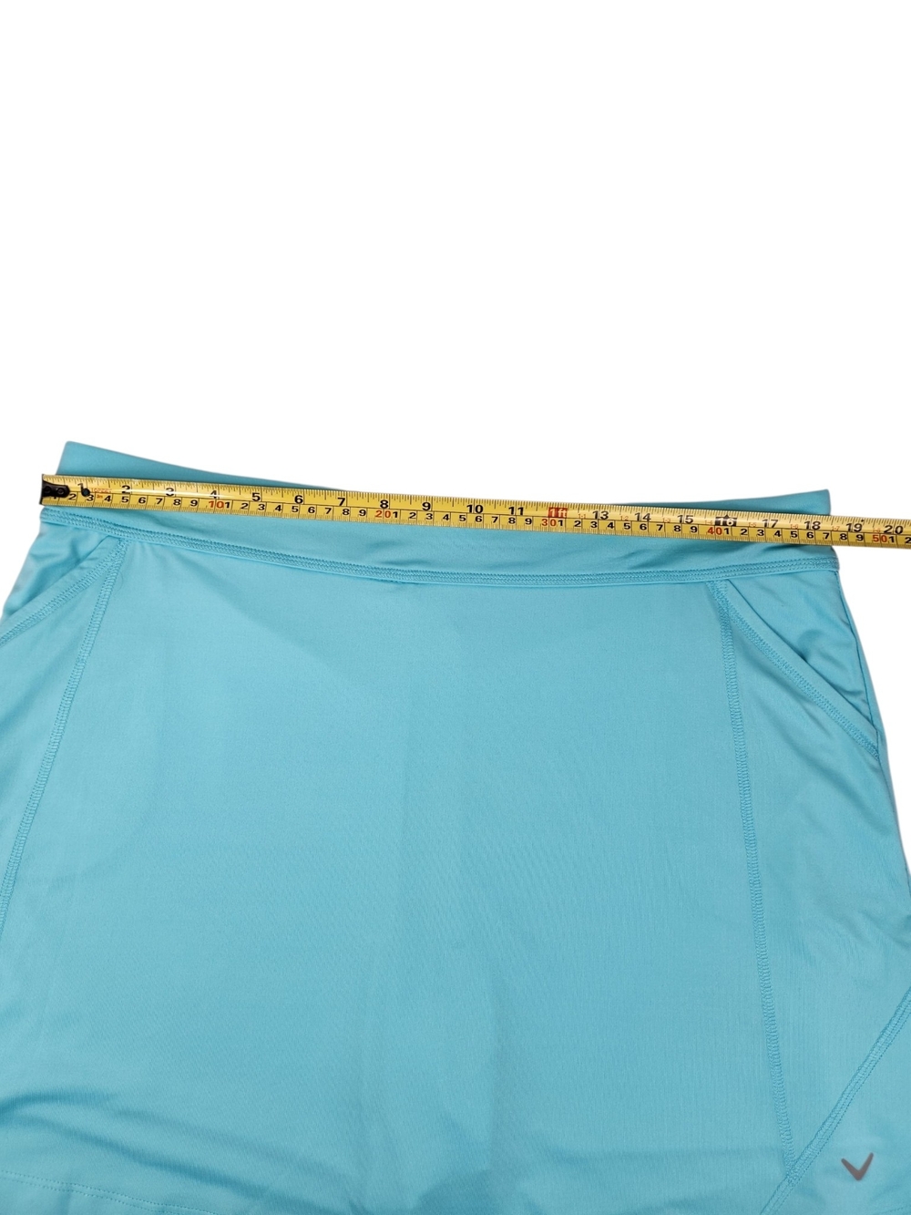 Callaway Women’s Opti-Dri Golf Skort XL Santorini Blue Athletic Tennis Skirt NWT - Picture 9 of 10